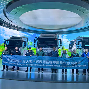 Indonesian Key Account Visits SINOTRUK to Secure a 500-vehicle Order