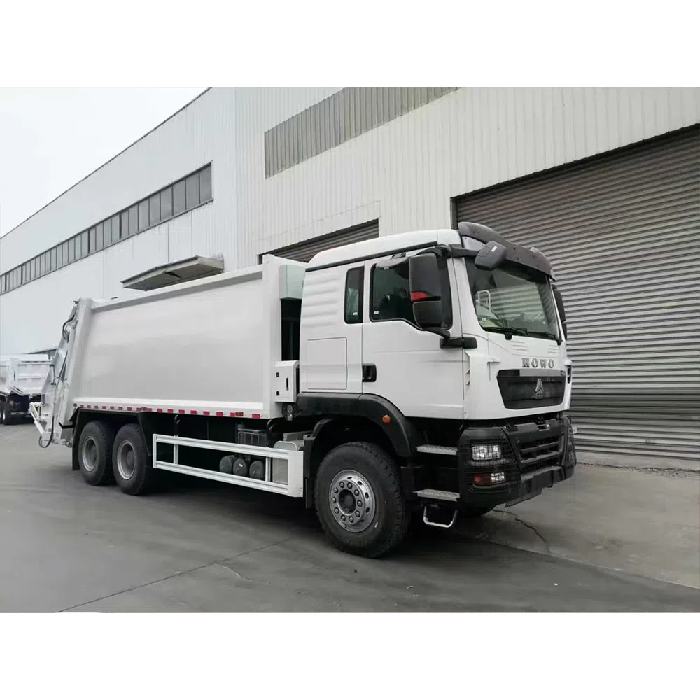 HOWO TX Hook Arm Garbage Truck