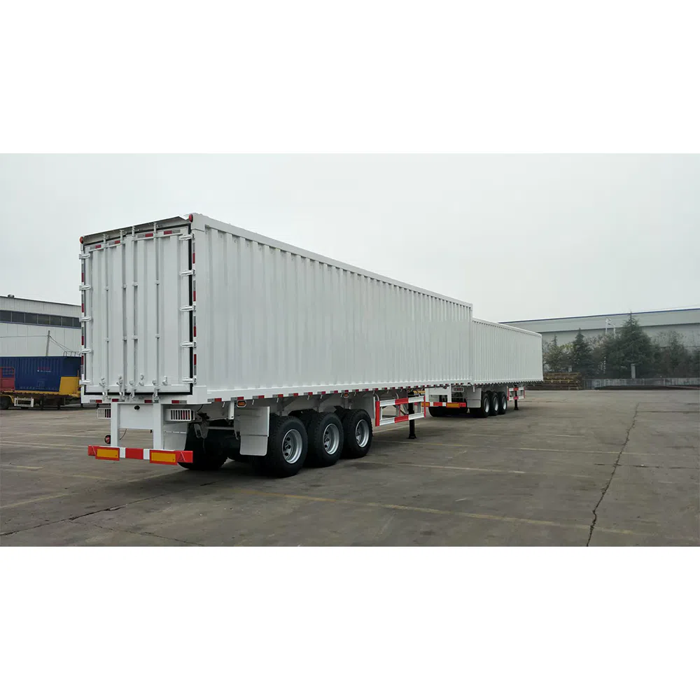 Box trailer other side