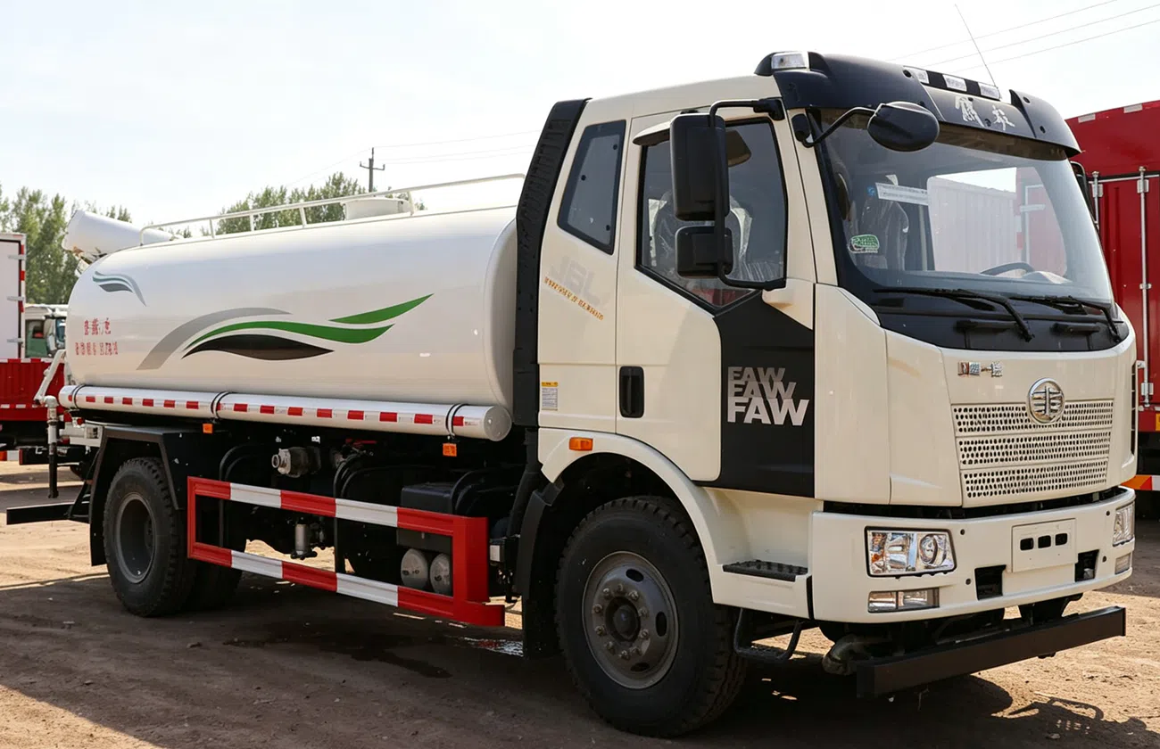 FAW JH6 Water Tank Truck