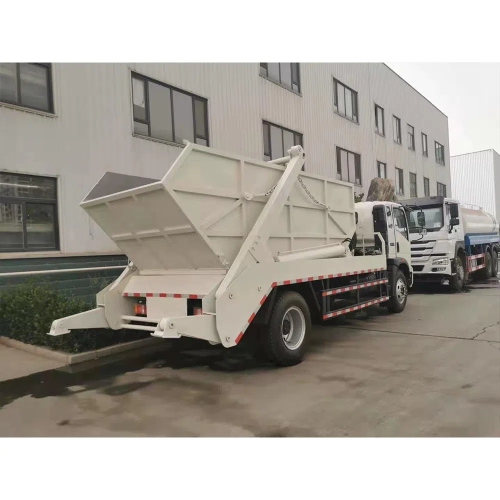 Light-duty truck articulated garbage truck