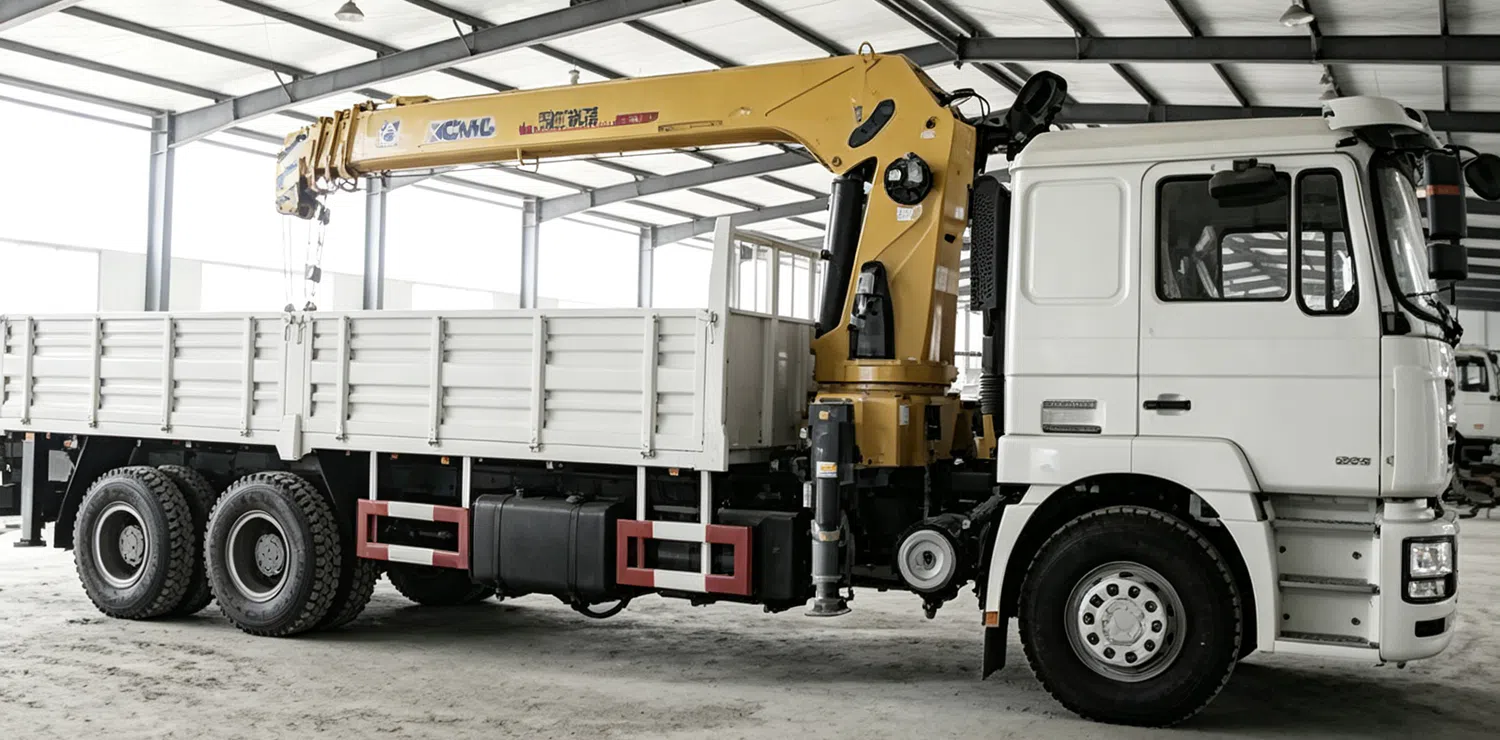 Camion grue Shacman F3000 6x4