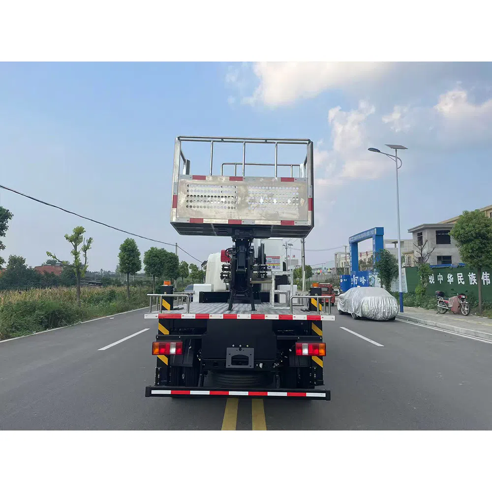 Light-duty truck aerial work platform