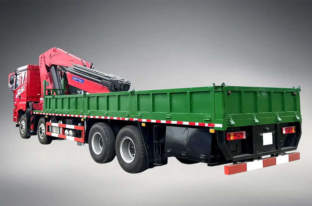 FAW JH6 8x4 Crane Truck
