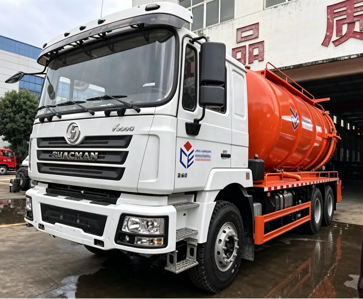 Shacman F3000 6x4 Vacuum Truck