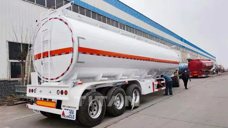 Liquid fuel tanker semi‑trailer.webp