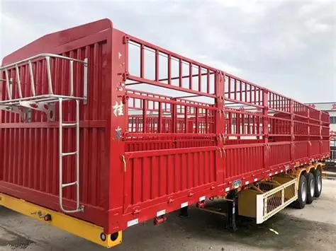 Open stake cargo semi‑trailer.webp
