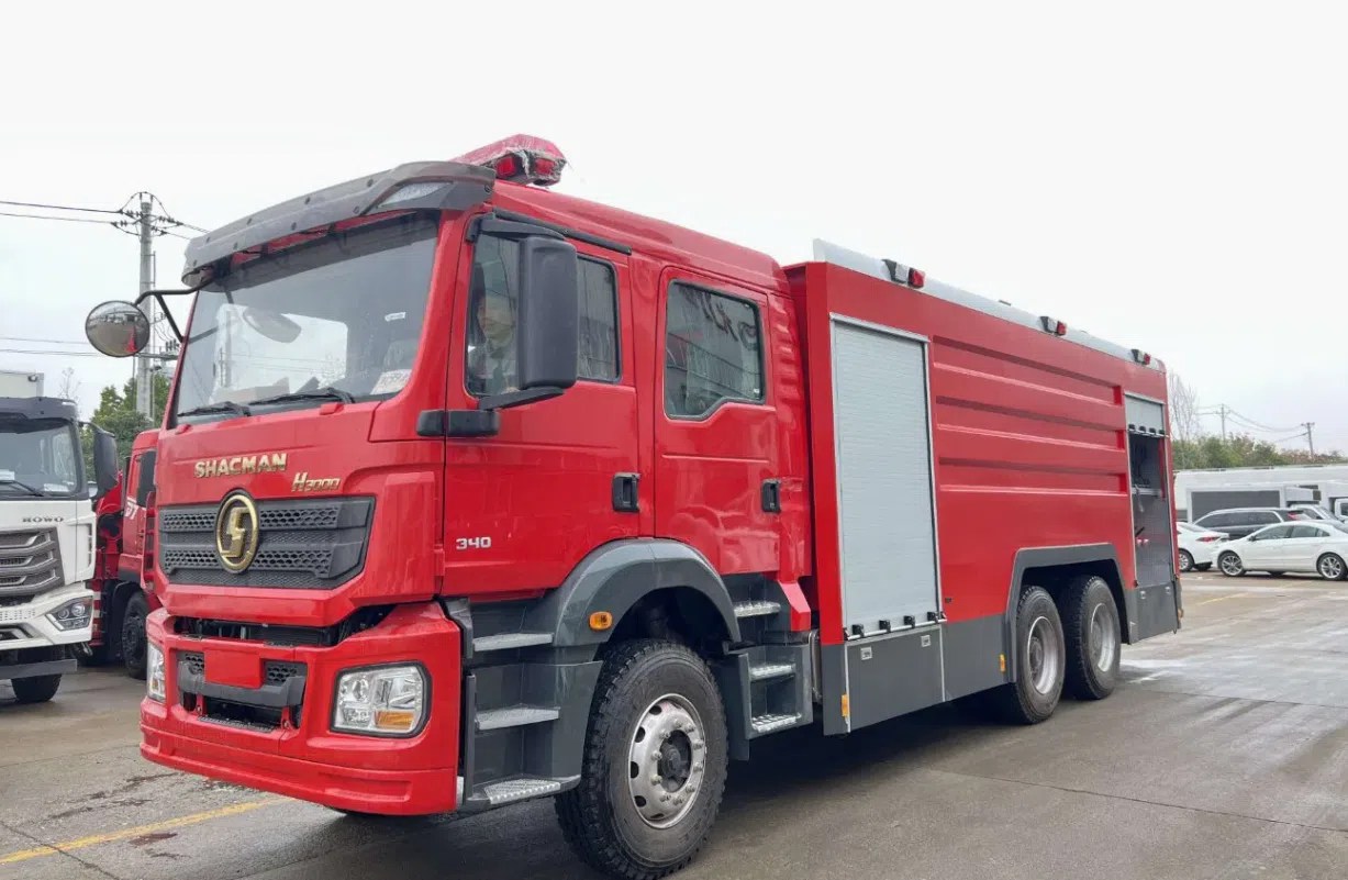 Camion de pompiers Shacman H3000 6x4
