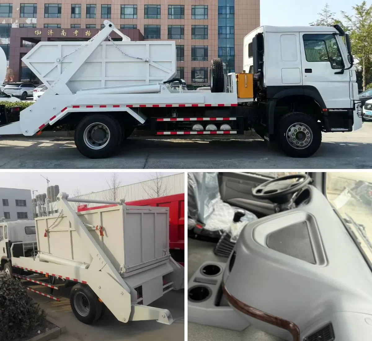 Swing Arm Garbage Truck