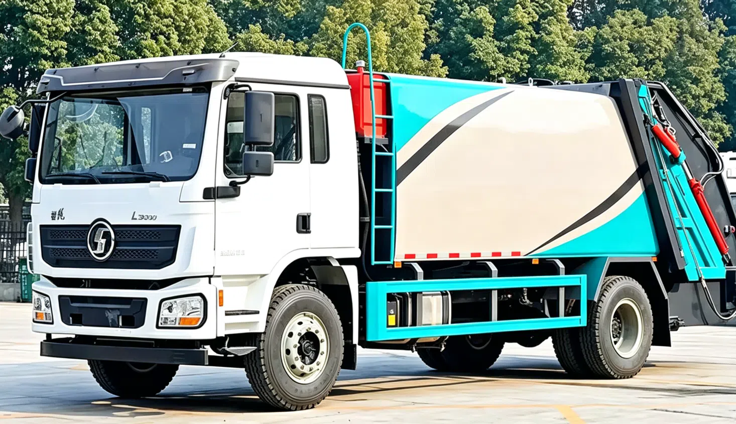 Shacman L3000 4x2 Garbage Truck