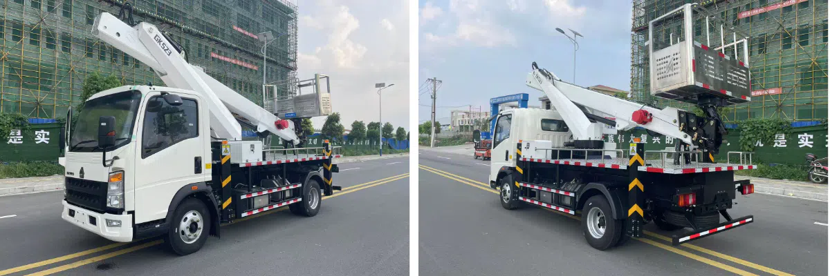 Light Aerial Work Platform Truck