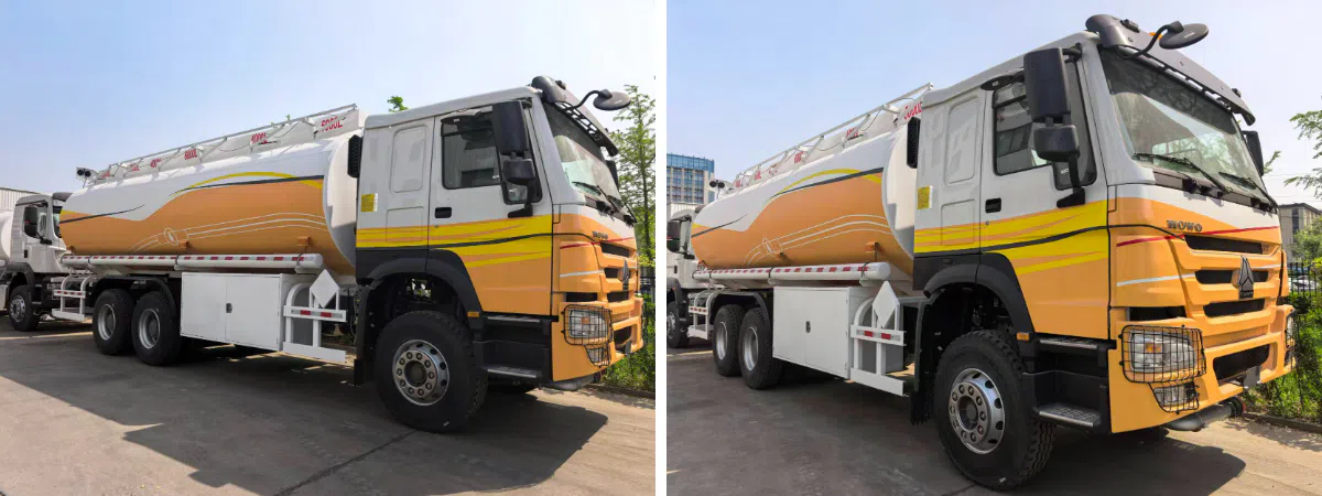 HOWO 6x4 Fuel Tanker Truck