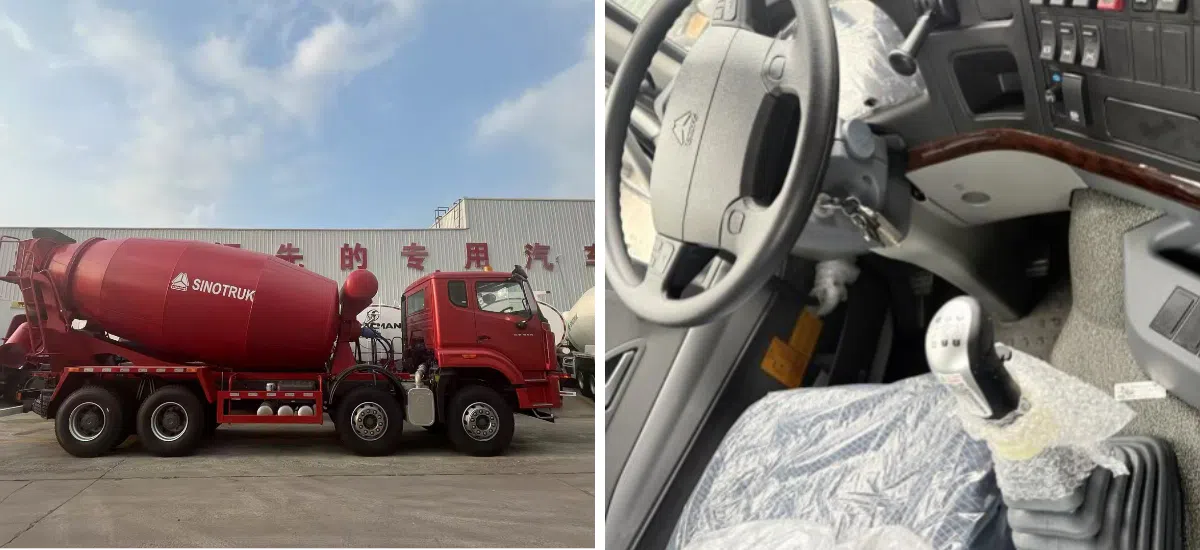 8x4 CONCRETE MIXER TRUCK