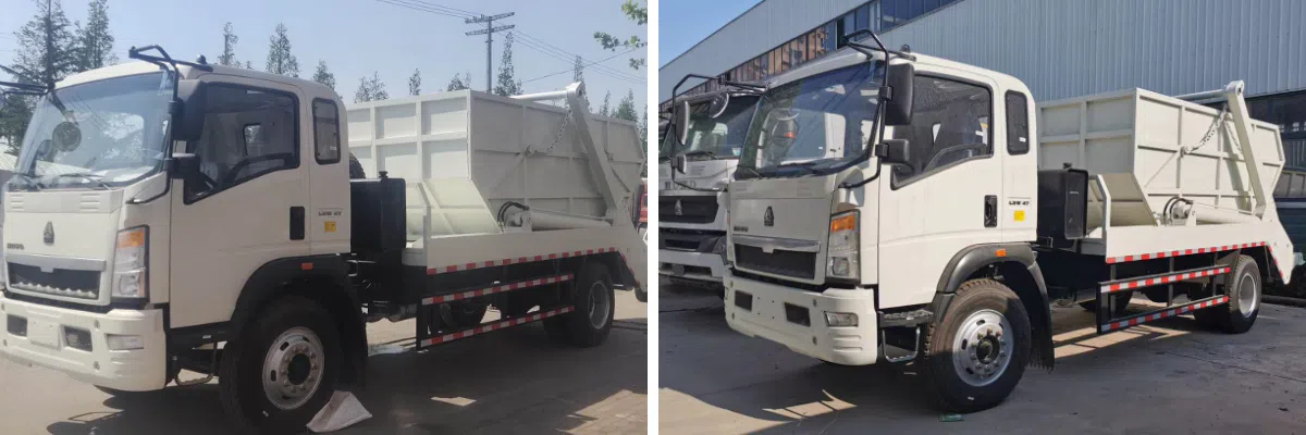 Light Articulated garbage truck