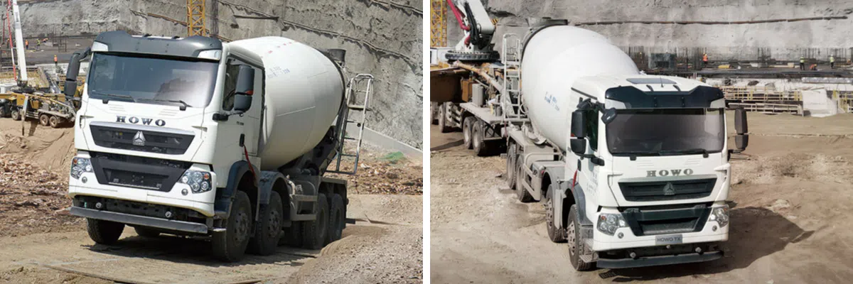 HOWO TX 8x4 Concrete Mixer Truck