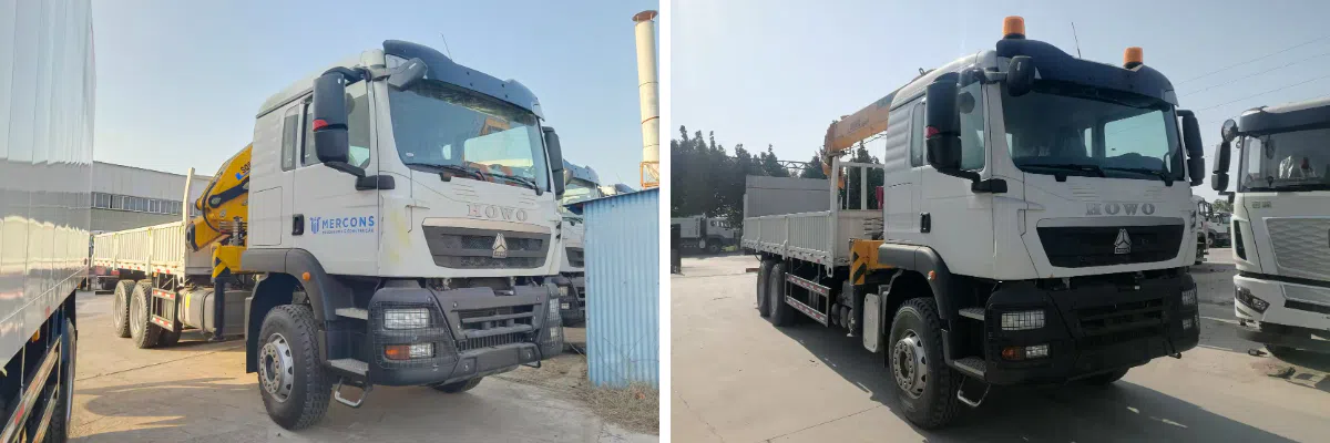 HOWO TX 6x4 Crane Truck