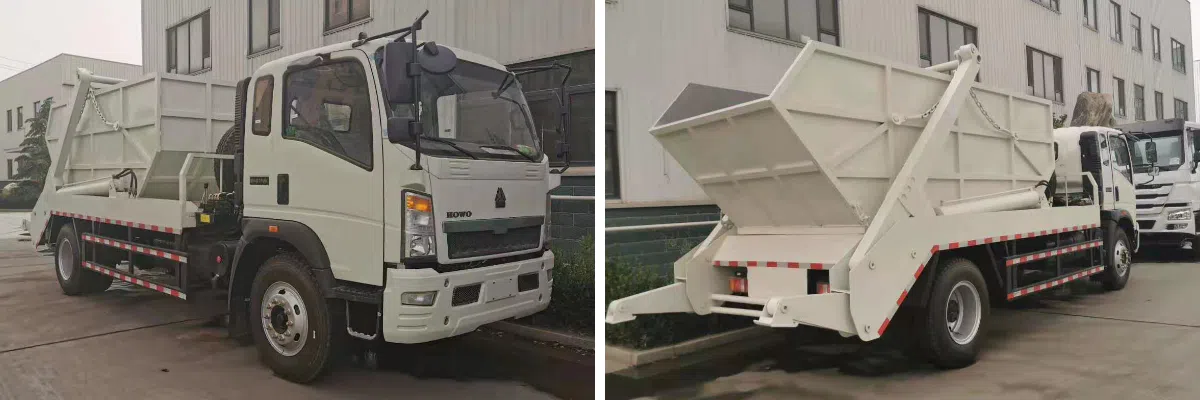 Light Articulated garbage truck