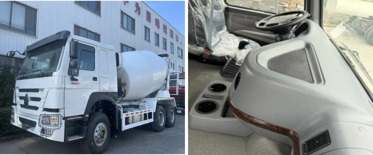 6x4 Concrete Mixer Truck