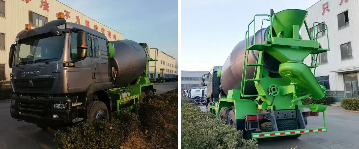 HOWO TX 6x4 Concrete Mixer Truck