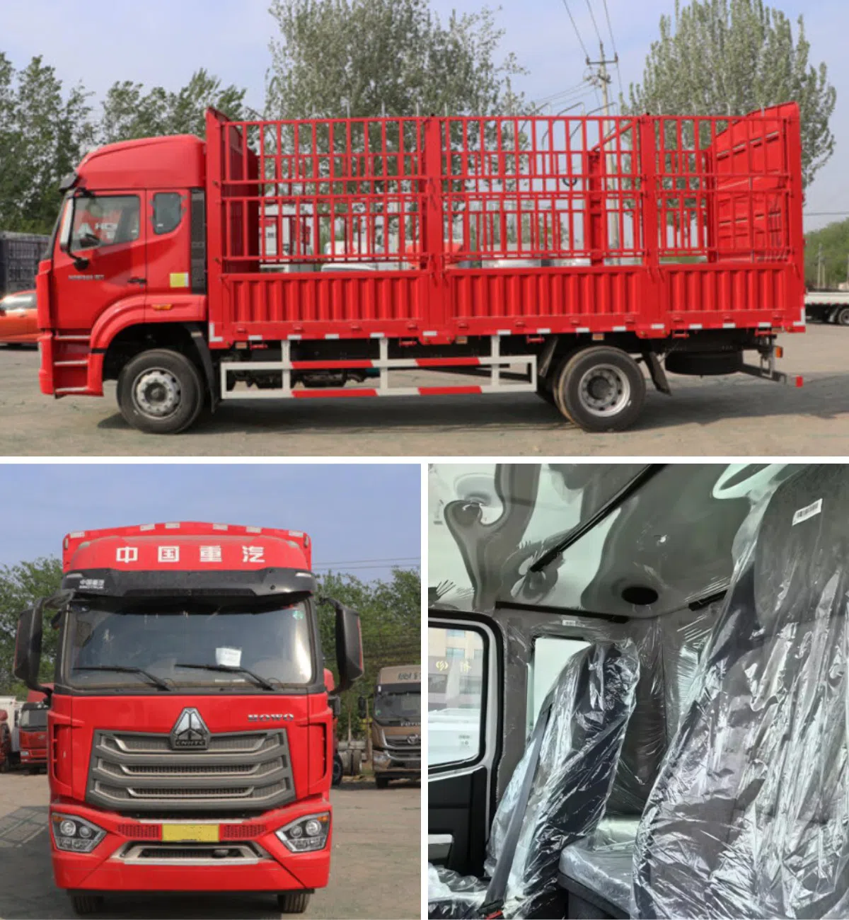 HOWO NX 6×4 Fence cargo truck