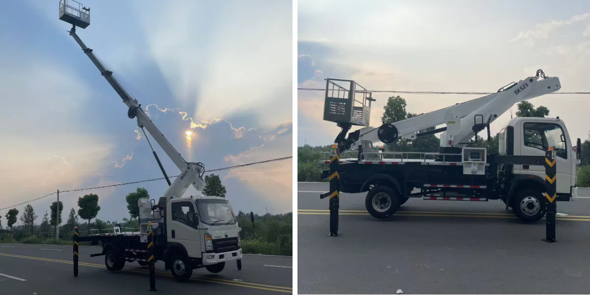 Light Aerial Work Platform Truck