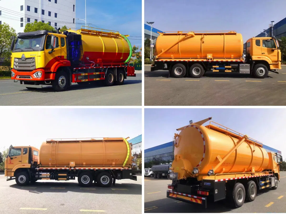 HOWO NX 6x4 Vacuum Truck 